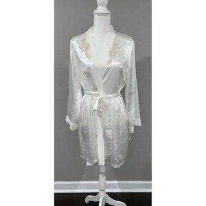 Linea Donatella robe White Sexy‎ Gorgeous S/M Honeymoon Wedding Night R108